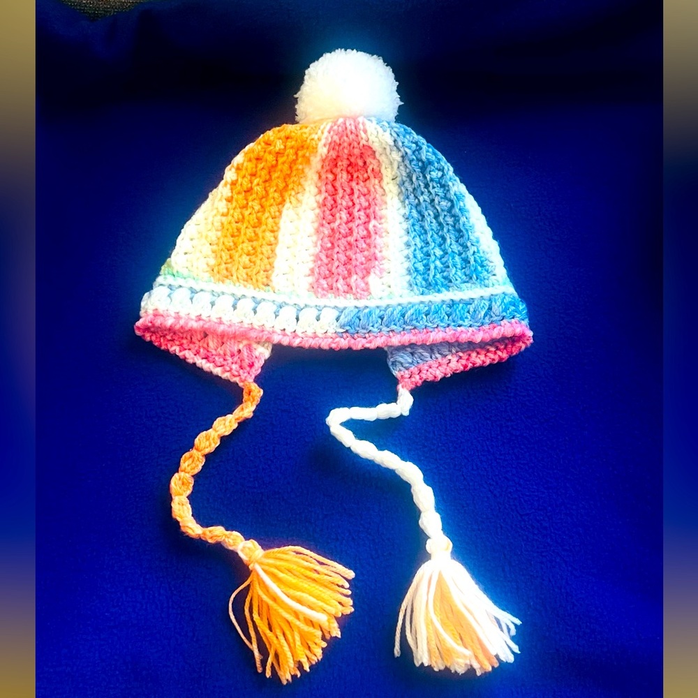 Crochet baby hat